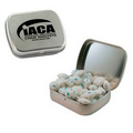 Small Silver Mint Tin Filled w/ Sugar Free Gum